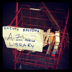 the a-z mobile library cart